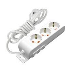 Mutlusan Rı-Tech 3lü 2mt Topraklı Grup Priz  (001 175 310002 02 00)