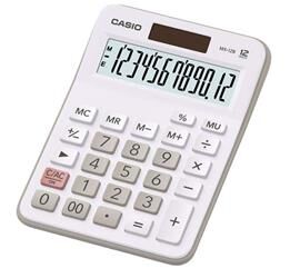 Casio MX-12B-WE Beyaz 12 Hane Masa Üstü Hesap Makinesi
