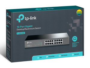 TP-LINK 16port Gigabit Ynetilemez Switch TL-SG1016D