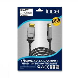 INCA 1.5metre IHM-15T HDMI Kablo 2.1v 8K