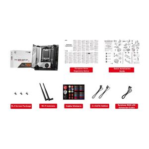 MSI MPG B650I EDGE WIFI-6E DDR5 HDMI DP PCIE 4.0 AM5 mITX