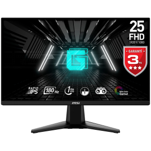 MSI 24.5 IPS G255F 1ms 180Hz HDMI-DP Gaming Monitör 1920x1080