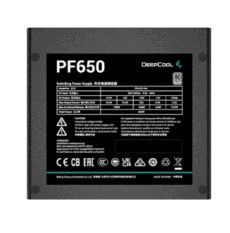 DEEPCOOL 650W 80+ PF650 12cm Fanlı Power Supply