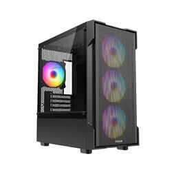 FAZEON F1 F1M650BBM Fanlı 650W Micro ATX Oyuncu Kasası