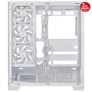 ASUS A31 PLUS TG ARGB WHITE Gaming Mid-Tower PC Kasası Beyaz / 90DC00R3-B19000