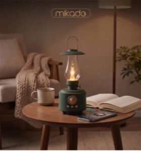 Mikado MD-1 Lüxound 1800mAh 5W Yeşil Bluetooth-Aux-Usb-TF Card Destekli Işıklı Speaker