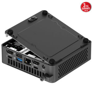 ASUS CORE 3 100U-RAM DİSK YOK-FDOS MINI PC / NUC15 PRO SLIM KIT RNUC15CRKI300002 /90AR00R2-M00050