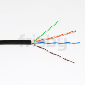 FRISBY 305metre 26AWG Siyah CCA CAT5e Kablo FNW-CAT525