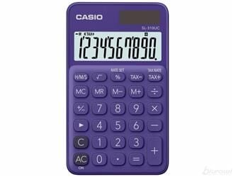 Casio SL-310UC-PL Cep Tipi 10 Hane Mor Hesap Makinesi