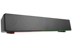 Mikado MD-SBT27 Siyah 10W 2400mAh BT,RGB,Alarm,Clock,TF Card Type-C,USB Soundbar Speaker
