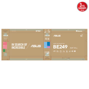 ASUS 23.8 IPS BE249QG 5MS 120HZ HDMI-DP Pivot Kurumsal Monitör 1920x1080