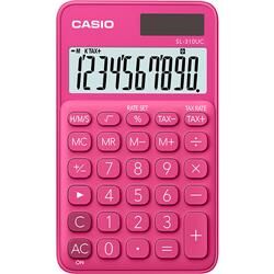 Casio SL-310UC-RD Cep Tipi 10 Hane Koyu Pembe Hesap Makinesi