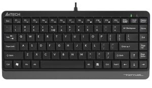 A4 Tech FK11 Q Usb Kablolu Mm Mini Gri Siyah Klavye