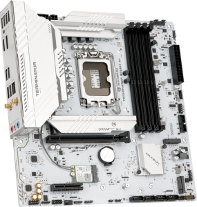 MAXUN TERMINATOR B760M-D4-ICE DDR4 HDMI-DP PCIE 5.0 1700p mATX BEYAZ