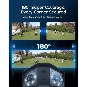 REOLINK 16MP Panoramik 2.8mm Renkli IP Kamera Hareket İzleme Duo 3