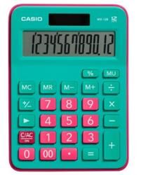 Casio MX-12B-GNRD Yeşil+Pembe 12 Hane Masa Üstü Hesap Makinesi