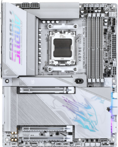 GIGABYTE AORUS PRO X ICE X870E DDR5 HDMI PCIe 5.0 AM5 ATX Beyaz