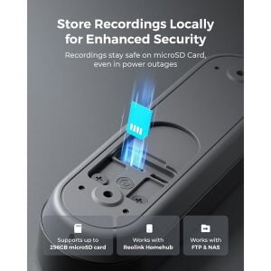 REOLINK 4MP Video Dorbell Bataryalı Kapı Zili IP Kamera PoE