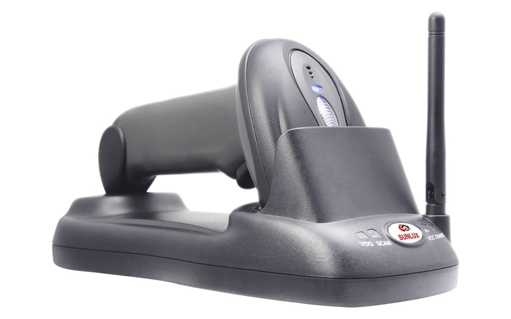 SUNLUX 1D XL9310 Kablosuz Lazer Barkod Okuyucu USB