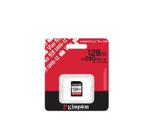 KINGSTON 128GB SDXC SD Kart React+ SDR2V6/128GB