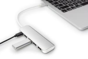 DIGITUS USB-C 4Port USB Çoklayıcı Hub (DA-70242-1)