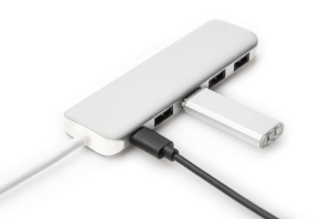 DIGITUS USB-C 4Port USB Çoklayıcı Hub (DA-70242-1)