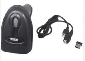 Tiger CS611-BT 1D CCD 2.4Ghz+Bluetooth Kablosuz Barkod Okuyucu