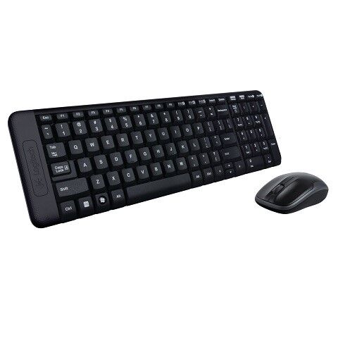 LOGITECH MK220 Kablosuz Q Trk Siyah Klavye - Mouse Set (920-003163)