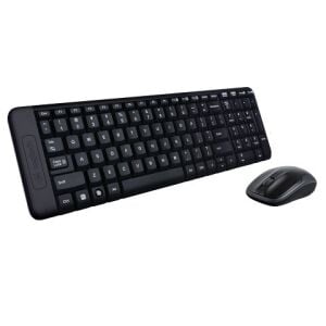 LOGITECH MK220 Kablosuz Q Trk Siyah Klavye - Mouse Set (920-003163)