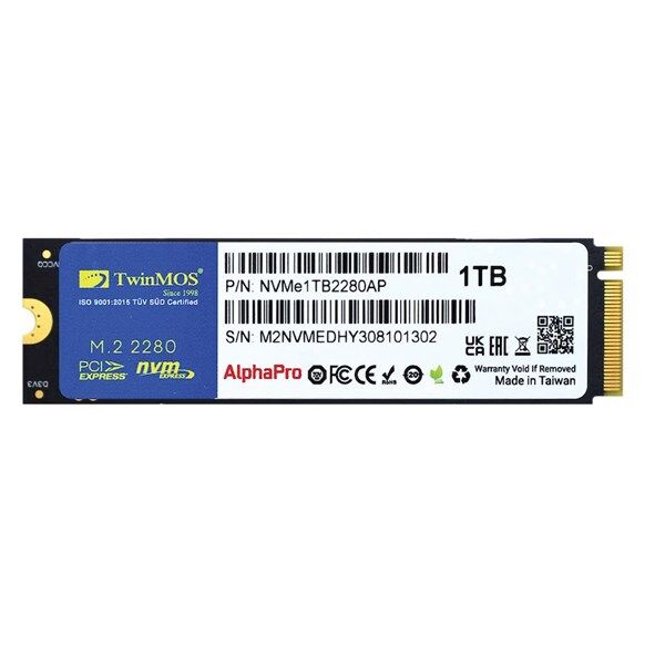 TWINMOS 1TB NV1TBG42280 7500- 6800MB/s M2 NVME GEN4 Disk