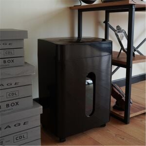 Everest JP-727C Siyah Çapraz Kesim 23Lt 42DB±3 Boyut 37.7-28.2-54 Siyah Sessiz Kağıt Kesme Makinesi