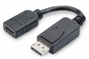 DIGITUS DP-HDMI Görüntü Adaptörü 0,15m (AK-340400-001-S)