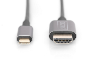 DIGITUS USB-C-HDMI Görüntü Kablosu 1,8m (DA-70821)
