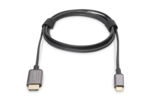 DIGITUS USB-C-HDMI Görüntü Kablosu 1,8m (DA-70821)