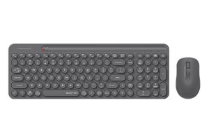 A4 Tech FG3300 Air2 2.4G Gri Q Klavye Fn-Mm Klv+Optik Mouse Sessiz Kablosuz Set