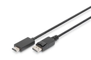 DIGITUS DP-HDMI Görüntü Kablosu 2m (AK.340303.020.S)