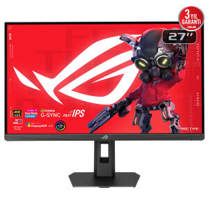 ASUS 27 FAST IPS ROG STRIX XG27UCGR 1MS DUAL 160-320HZ HDMI-DP TYPEC Gaming Monitör 3840x2160 / 90LM0CS0-B01371