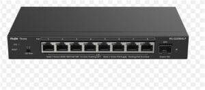 Ruijie-Reyee RG-EG209MG-P 9Port 10-100-1000Mbps Yönetilebilir Switch 1 x10G SFP 8 Port Poe+130W