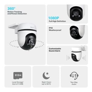 TP-LINK 1MP Tapo C500 WiFi Dış Mekan Güvenlik Kamerası