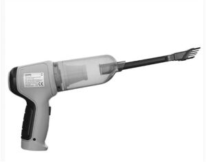 Asonic S2025 Gri-Siyah Kablosuz Üflemeli Mini Araç El Şarjlı Süpürgesi 120W 2000mAh 9000PA Emiş