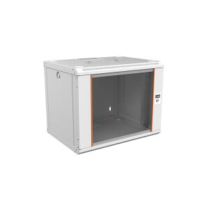 AGER 9U 600x450mm Duvar Tipi Siyah Kabinet Agena AG-AN09U6045S1