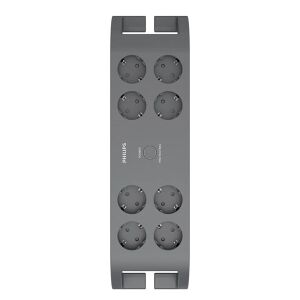 PHILIPS 8-li SPN3180A/62 900 Joules Akım Koruma Prizi Gri