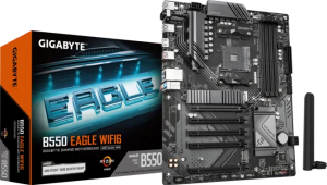GIGABYTE B550 EAGLE WIFI6 DDR4 HDMI-DP PCIe 4.0 AM4 ATX