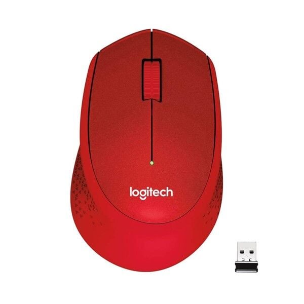LOGITECH M330 Kablosuz Sessiz Kırmızı Mouse (910-004911)