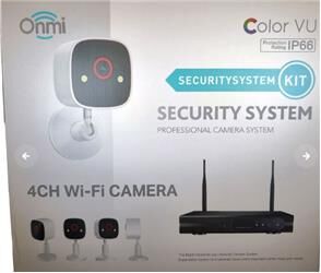 Apronx BS420 4 Kanal Nvr + 3Mp 4 Kamera Full Color Mik. Wifi Set