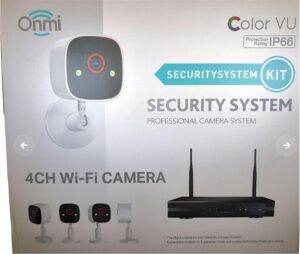Apronx BS420 4 Kanal Nvr + 3Mp 4 Kamera Full Color Mik. Wifi Set