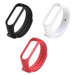 Oem M3-M4 M3 Akıllı Bileklik Silikon Kordon (Karışık Renk)