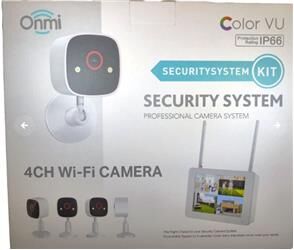 Apronx BSM400 4 Kanal Nvr + 3Mp 4 Kamera Full Color Mik. + 10'' Lcd Wifi Set