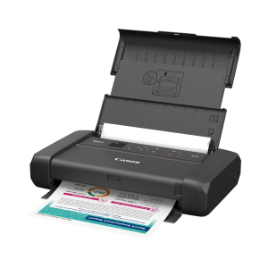 CANON A4 MAXIFY BX110 Renkli Taşınabilir Bataryalı Yazıcı Usb,Wıfı Kablosuz