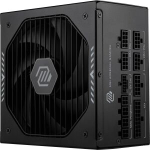 MSI 850W 80+ GOLD MAG A850GLS PCIE5 ATX 3.1 PCIe 5.1 12V-2x6 Tam Modüler Power Supply